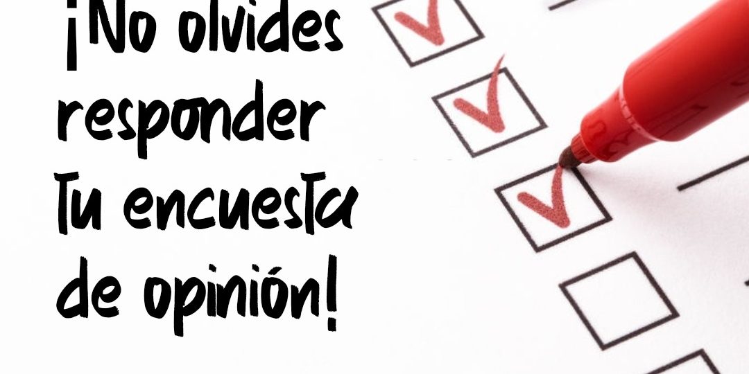 recordatorio encuesta